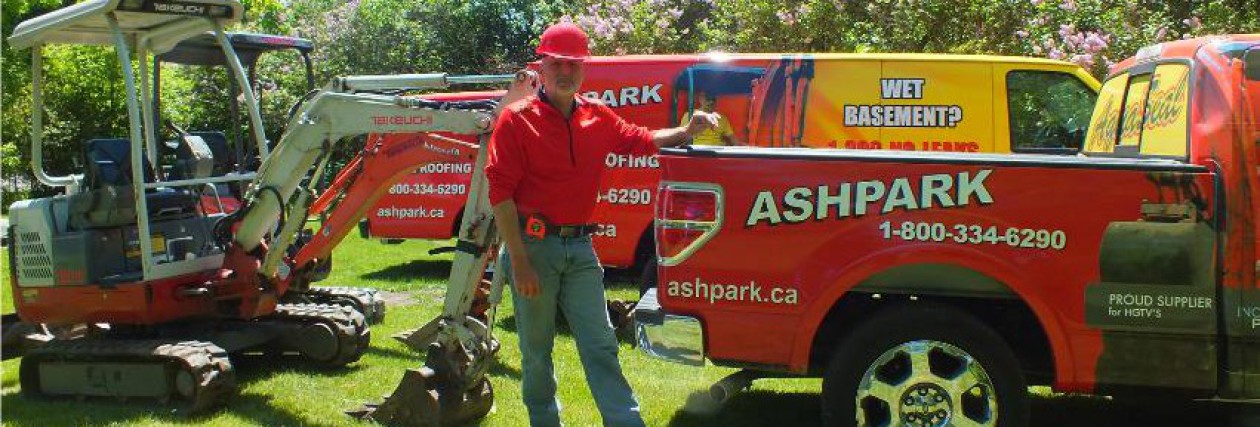 Ashpark 1-800-334-6290 Basement Waterproofing Contractors